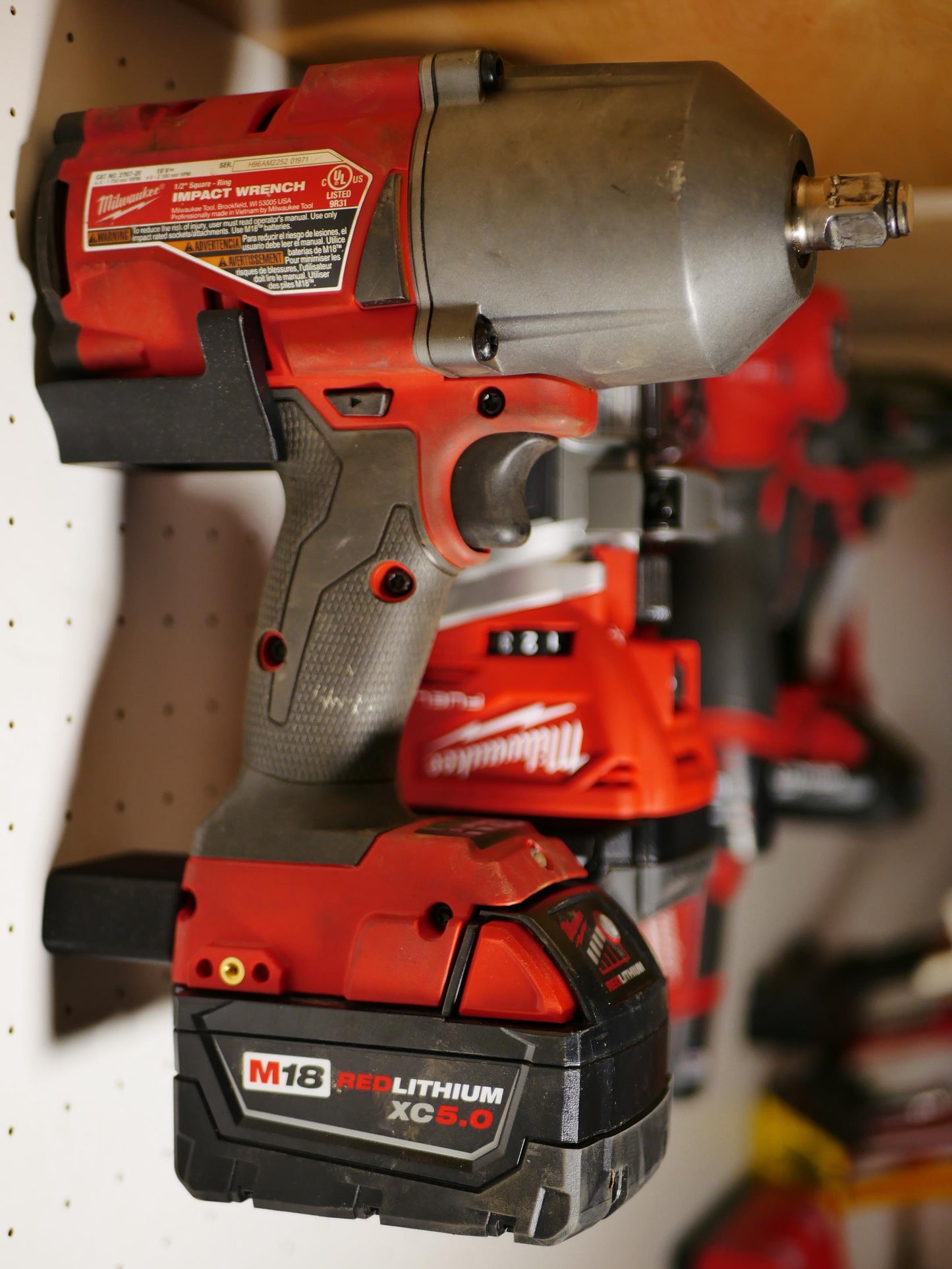 M18 Fuel Impact Wrench Wall Mount